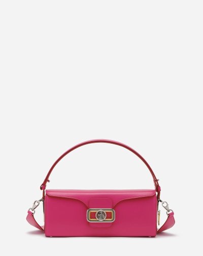 Lanvin Bőr Pencil Bag Mm Női Táska Rózsaszín | HU05086