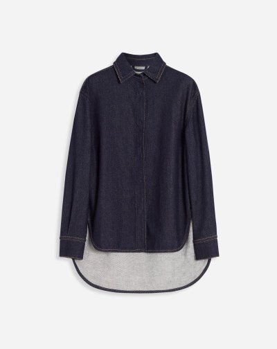 Lanvin Denim Shirts Női Ingek Kék | HU75878