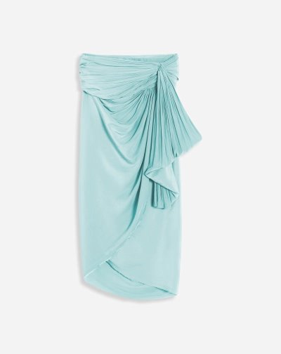 Lanvin Draped Skirt Női Szoknya Menta | HU65104
