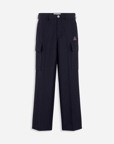 Lanvin Egyenes Cargo Pants Férfi Nadrág Kék | HU29947
