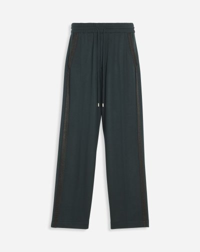 Lanvin Jersey Sweatpants Férfi Nadrág Sötétzöld | HU42226