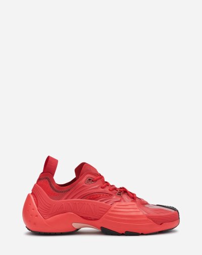 Lanvin Mesh Flash-x Sneakers Férfi Tornacipő Piros | HU49334
