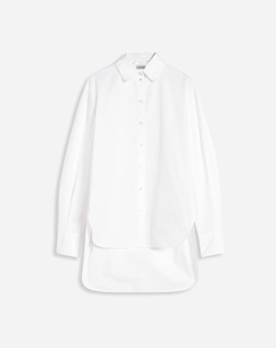 Lanvin Oversized Shirts Női Ingek Fehér | HU35777