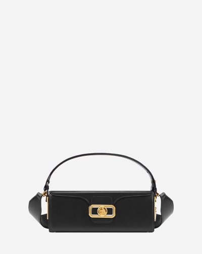 Lanvin Pencil Bag In Box Calf Női Táska Fekete | HU20686