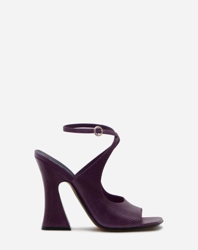 Lanvin Smile Sandals Női Szandál Lila | HU80133