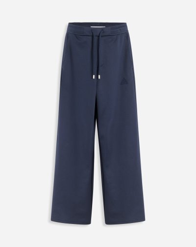 Lanvin Sweatpants With Printed Lanvin Triangle Logo Férfi Nadrág Kék | HU21622