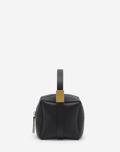 Lanvin Tempo By Lanvin Bőr Bag Női Táska Fekete | HU87610